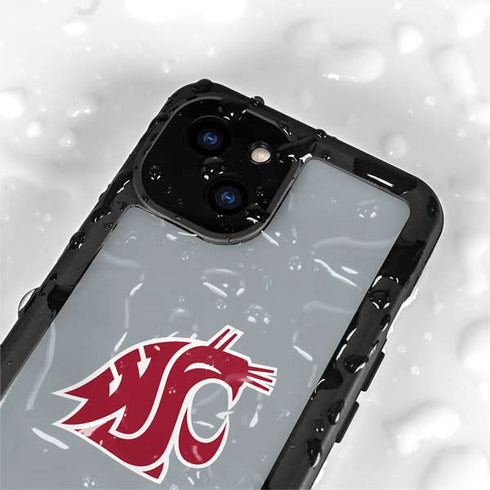 Washington State University WSU Cougars iPhone 15 Waterproof Case
